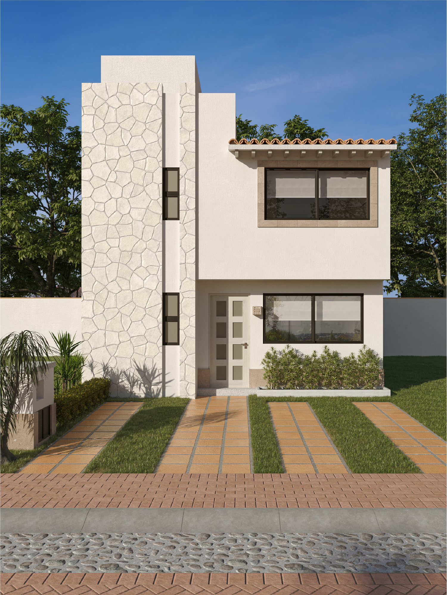 Vista frontal modelo Nova