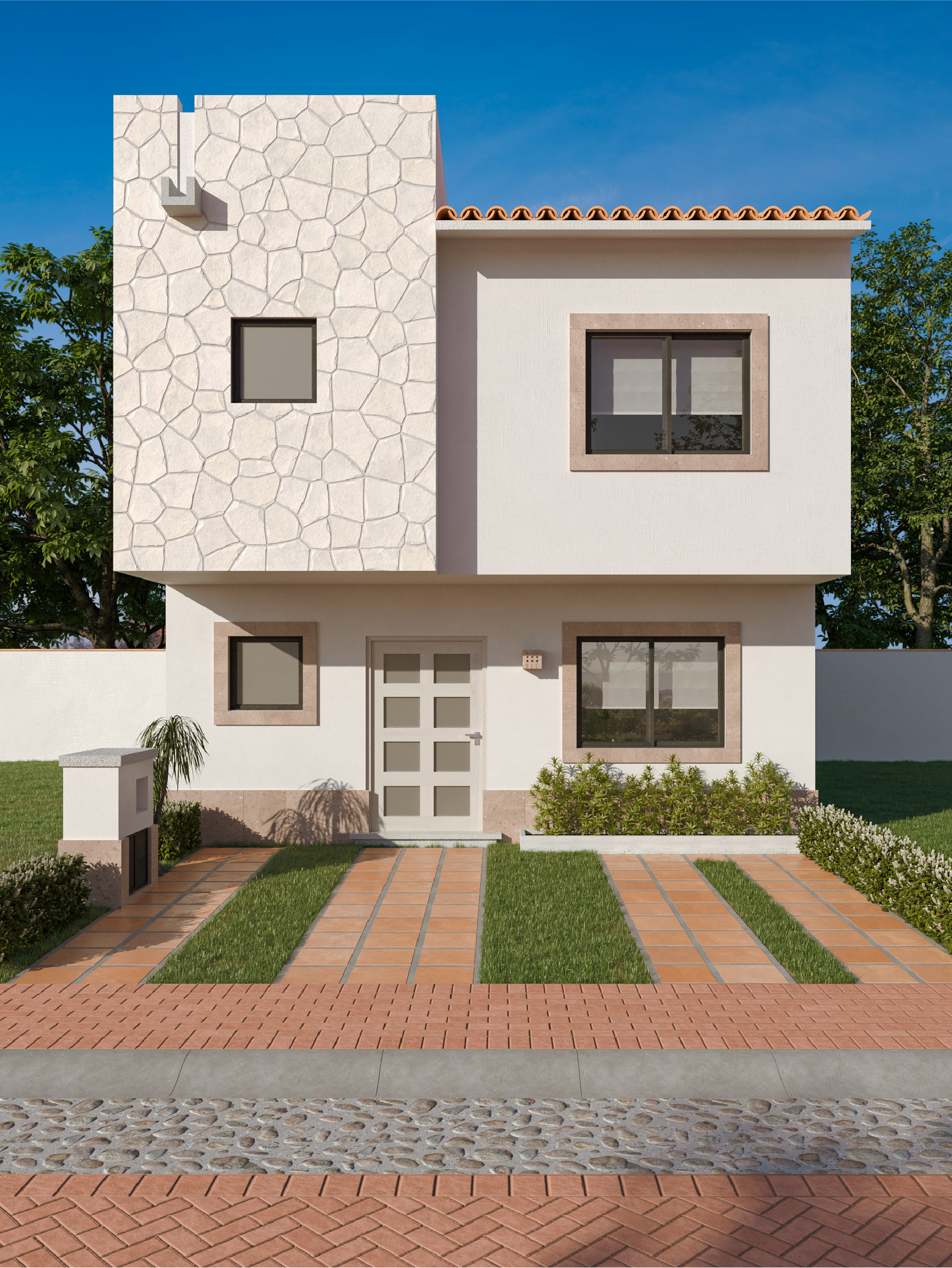 Vista frontal modelo Stella